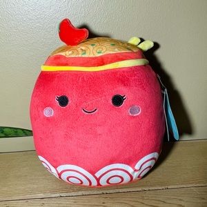 Squishmallows 8” Odion Spicy Ramen Noodles Plush Toy NWT